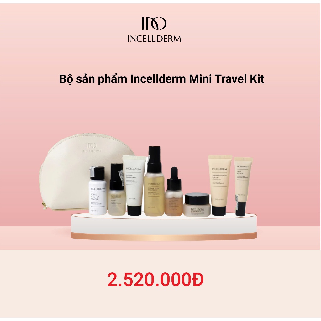Bộ sản phẩm Incellderm Mini Travel Kit