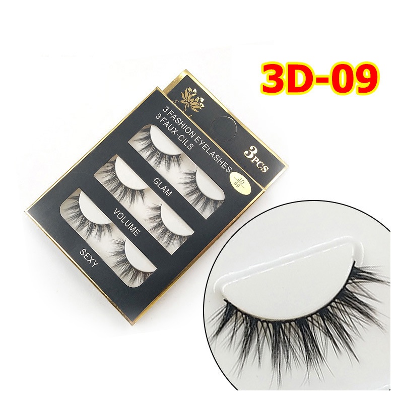 Lông mi chồn 3D số 09 (Cam kết hàng loại 1)