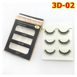 Lông mi chồn 3D số 02 (Cam kết hàng loại 1)