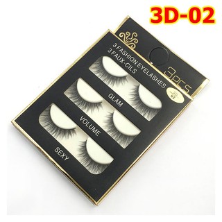 Lông mi chồn 3D số 02 (Cam kết hàng loại 1)
