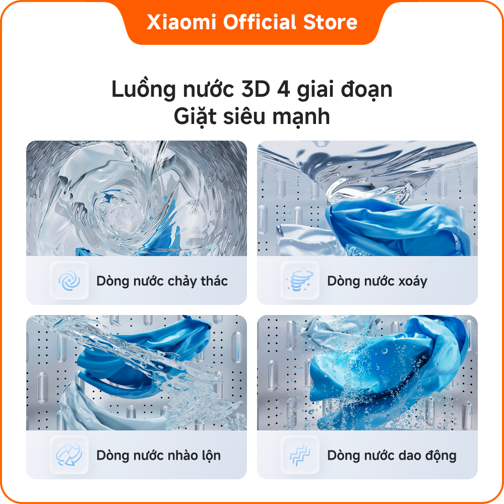 [MỚI RA MẮT] Máy giặt cửa trên Xiaomi Mijia Top Load Washer 13kg | Chương trình loại bỏ vết bẩn đặc biệt | BigBuy360 - bigbuy360.vn