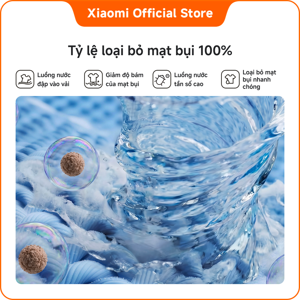 [MỚI RA MẮT] Máy giặt cửa trên Xiaomi Mijia Top Load Washer 13kg | Chương trình loại bỏ vết bẩn đặc biệt | BigBuy360 - bigbuy360.vn