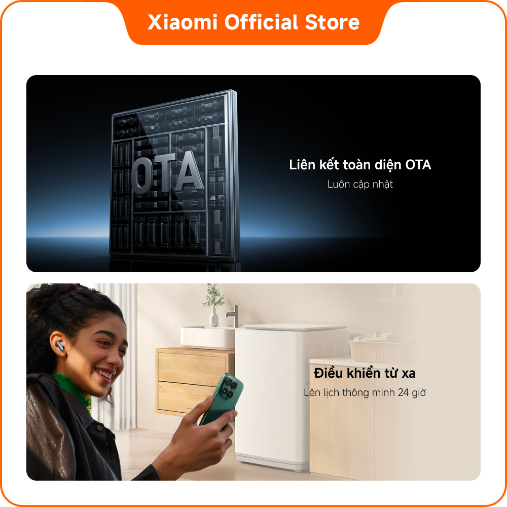 [MỚI RA MẮT] Máy giặt cửa trên Xiaomi Mijia Top Load Washer 13kg | Chương trình loại bỏ vết bẩn đặc biệt | BigBuy360 - bigbuy360.vn
