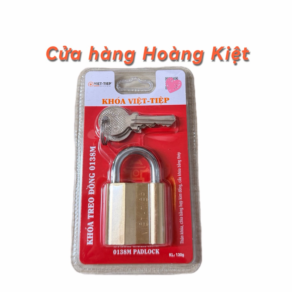 Ổ KHÓA TREO ĐỒNG 4F 0138M VIỆT TIỆP