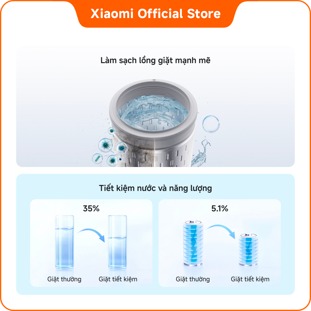 [MỚI RA MẮT] Máy giặt cửa trên Xiaomi Mijia Top Load Washer 13kg | Chương trình loại bỏ vết bẩn đặc biệt | BigBuy360 - bigbuy360.vn