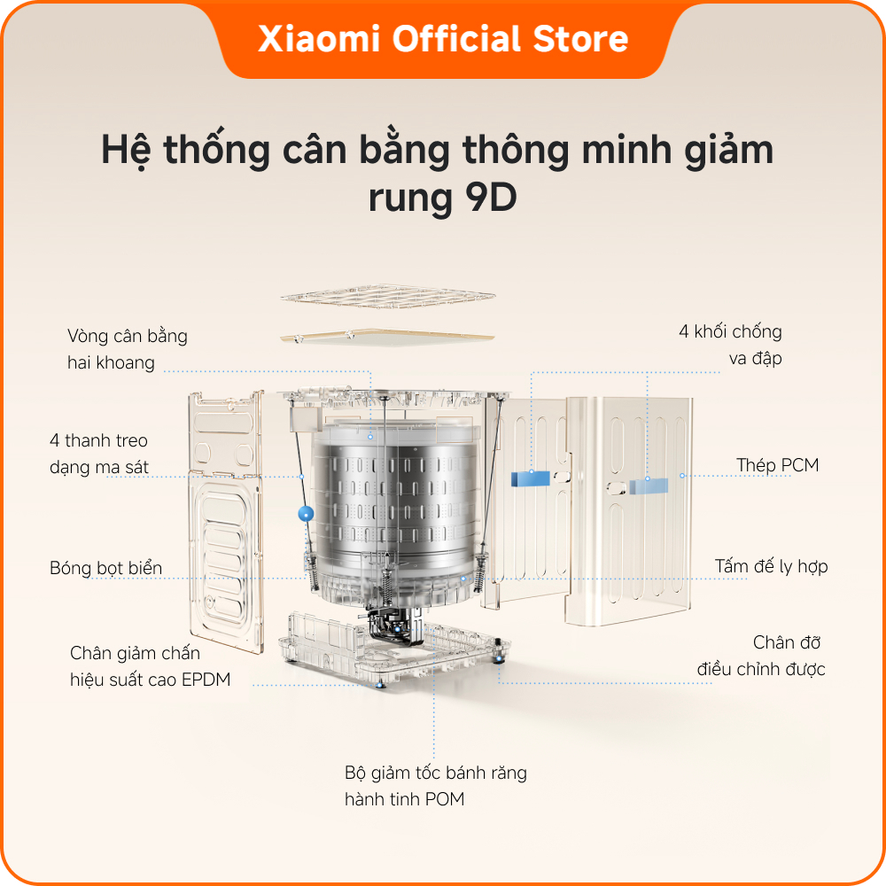 [MỚI RA MẮT] Máy giặt cửa trên Xiaomi Mijia Top Load Washer 13kg | Chương trình loại bỏ vết bẩn đặc biệt | BigBuy360 - bigbuy360.vn