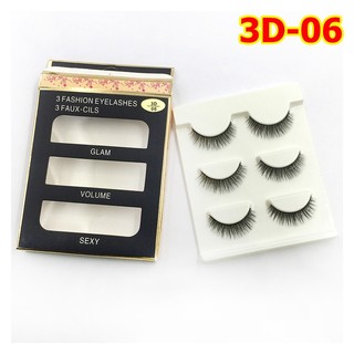 Lông mi chồn 3D số 06 (Cam kết hàng loại 1)