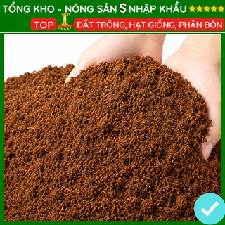 5KG Mùn xơ dừa đã qua xử lý phù hợp trồng hoa lan rau mầm, cây cảnh...