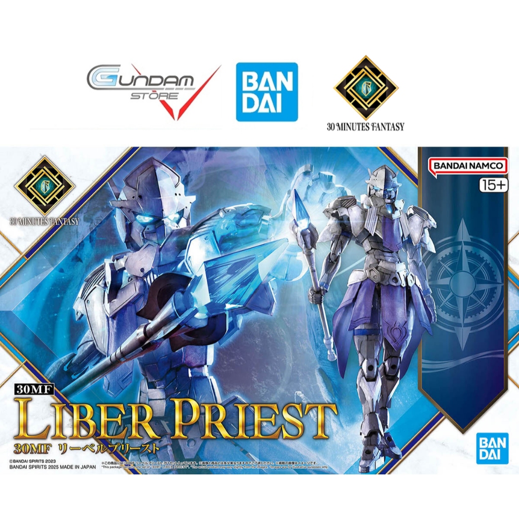 Mô Hình Lắp Ráp 30MF Liber Priest Bandai 30 Minutes Fantasy Chính Hãng