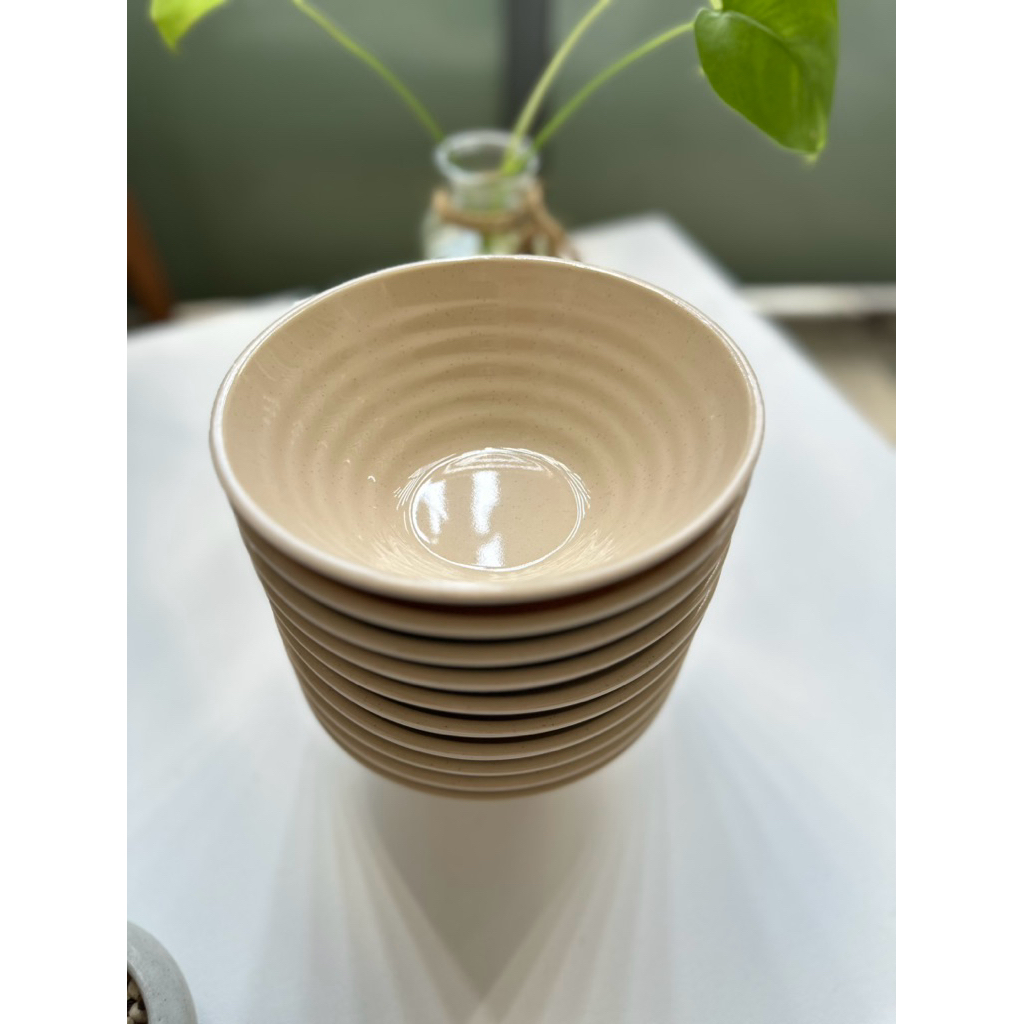 Tô Nhựa Melamine Cao Cấp Hàng Nhập Khẩu - Chất Liệu Melamine Cao Cấp Bộ 10 Tô