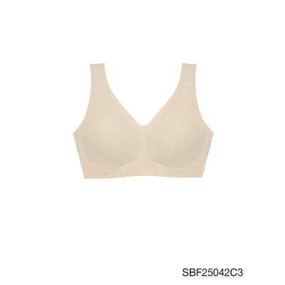 Áo Lót Không Gọng Không Viền May Mút Mỏng Có Thể Tháo Rời Màu Trơn FOREVER YOUNG By Sabina SBF25042