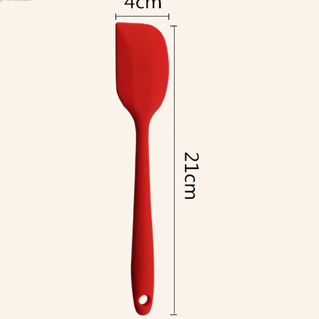 Cây vét bột silicon chịu nhiệt 21cm