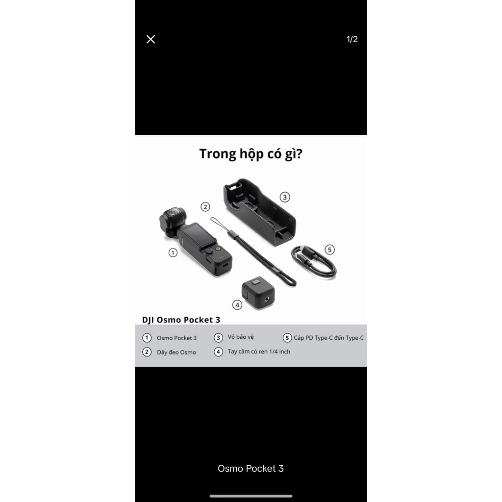 DJI Osmo Pocket 3 | Combo New Chính Hãng | BigBuy360 - bigbuy360.vn