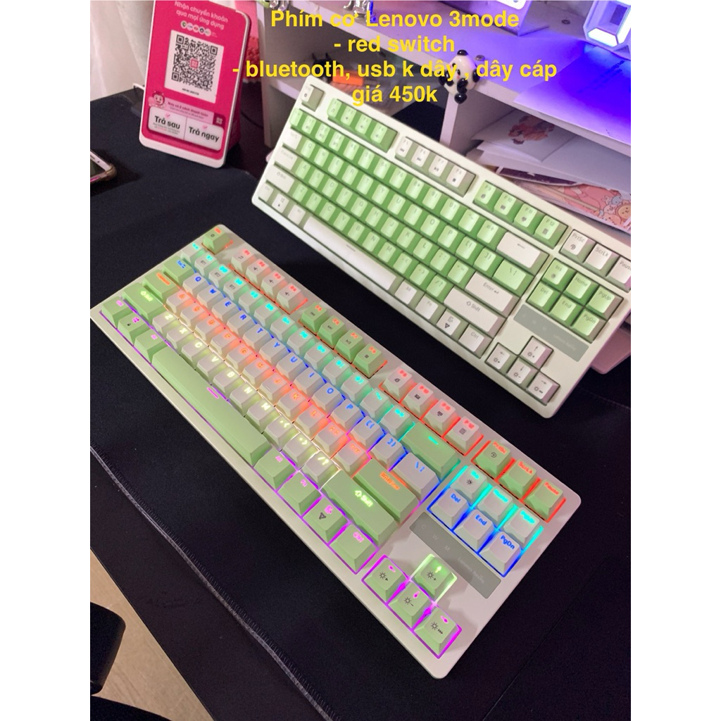 Bàn phím cơ 3 mode lenovo