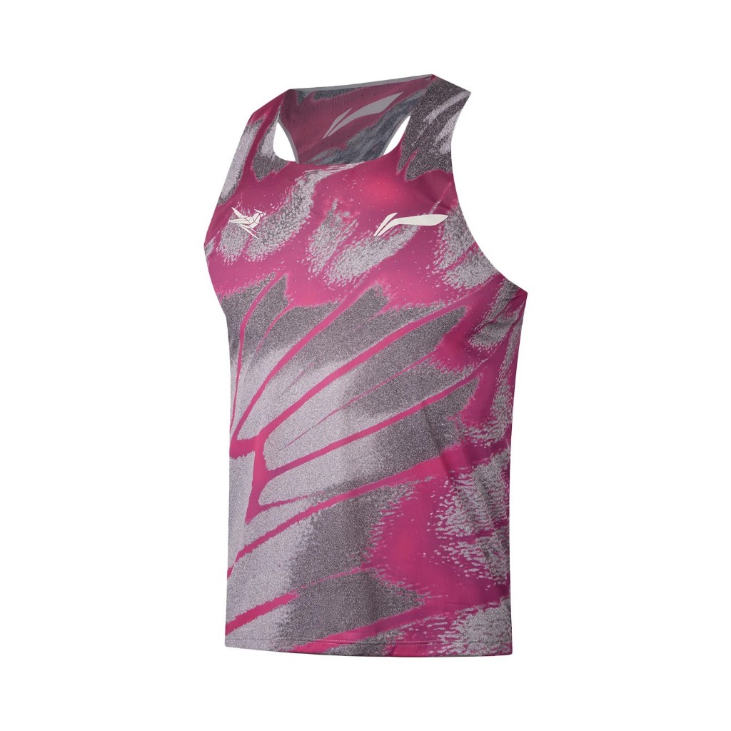 Áo chạy bộ Singlet cao cấp L-Ning chuyên dụng cho chạy Marathon
