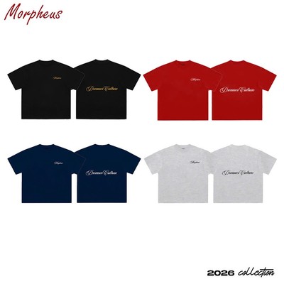 Áo thun Boxy DREAMER CULTURE Local Brand Morpheus Thêu, Boxy Tee Cotton Thêu Chữ, Áo Thun Unisex Nam Nữ