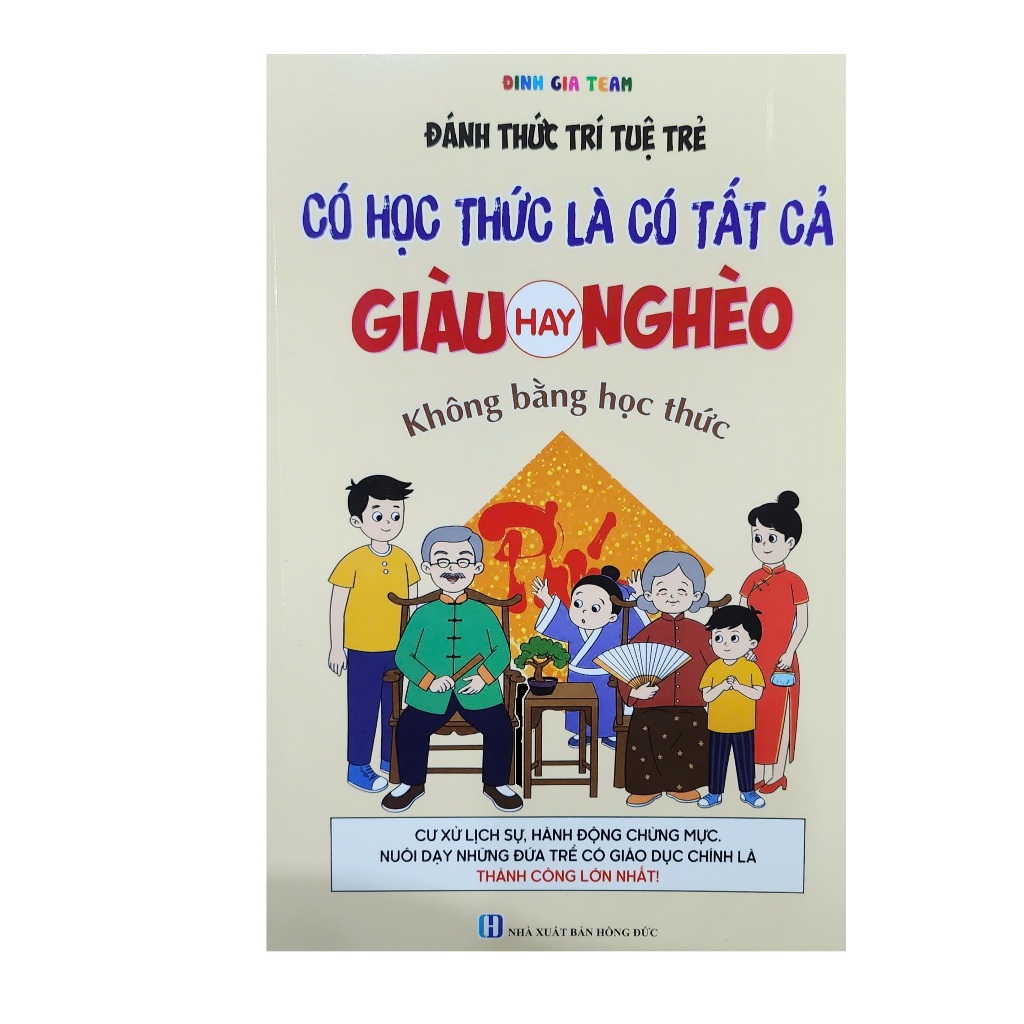 Sách Giàu Hay Nghèo Không Bằng Có Học Thức