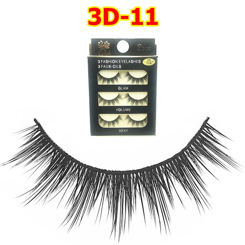 Lông mi chồn 3D số 11 (Cam kết hàng loại 1)
