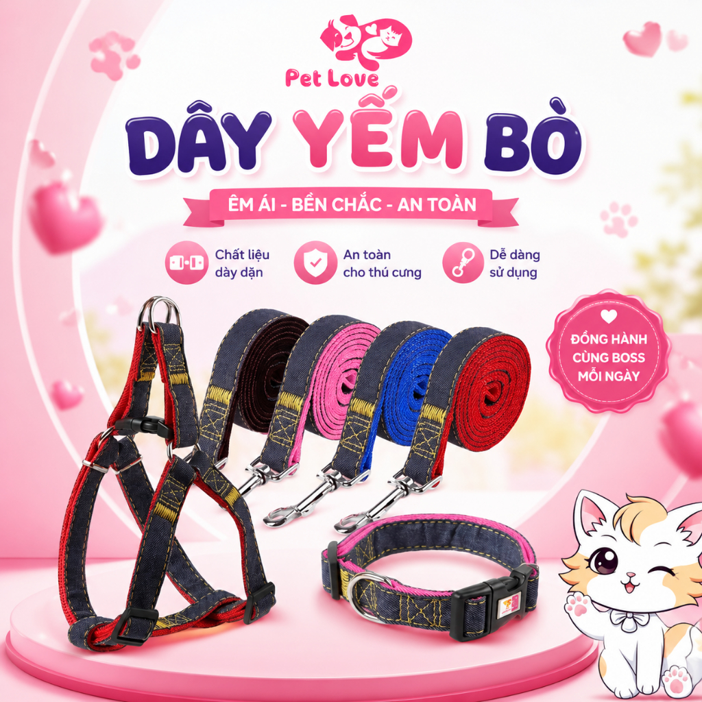 Dây xích yếm cho chó