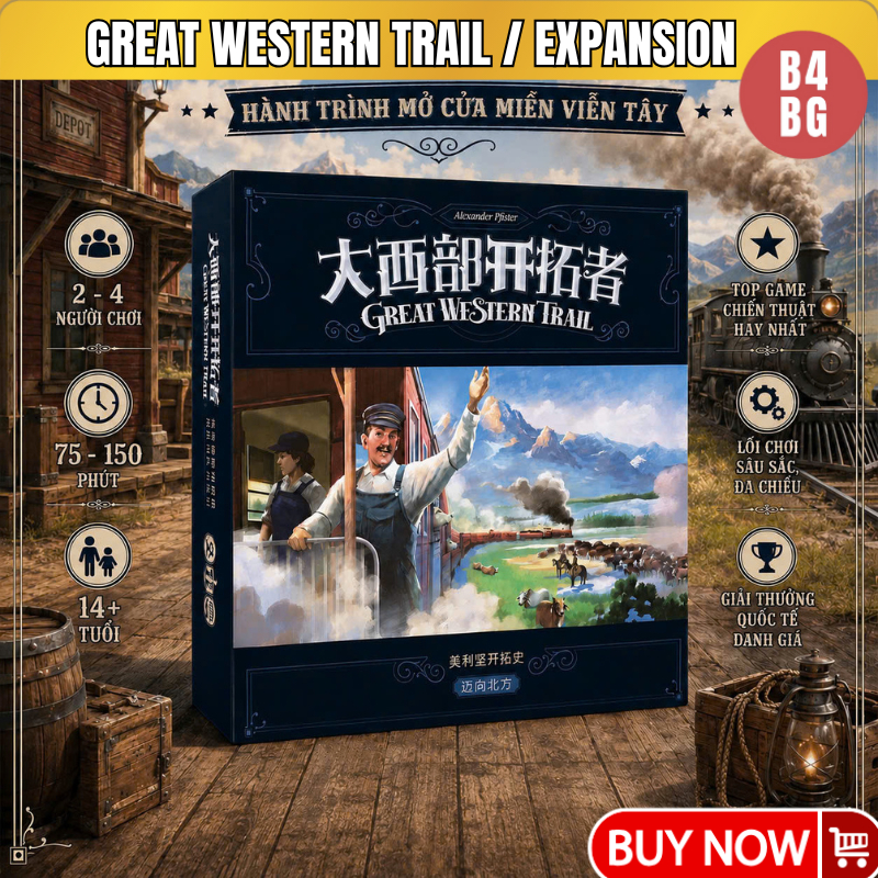 Expansion Great Western Train phiên bản tiếng trung B4KIDS