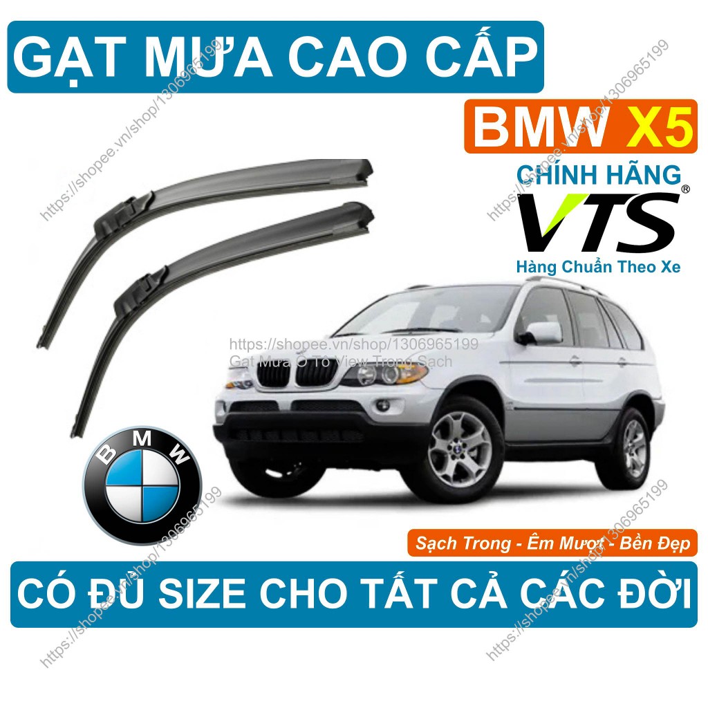 Gạt Mưa Kính Lái BMW X5, Cặp Gạt Mưa Kính Lái Cho Các Dòng Xe BMW X5, Có Đủ Size Cho Các Đời Xe BMW 