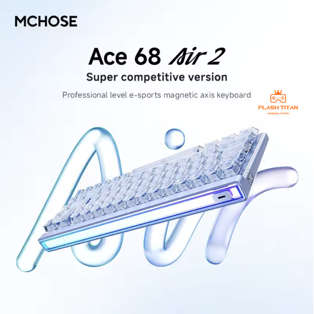 Bàn Phím Cơ Gaming Mchose ACE68 air V2 - Bàn phím Rapid Trigger - RT 0.001mm - 8k Polling Rate | BigBuy360 - bigbuy360.vn