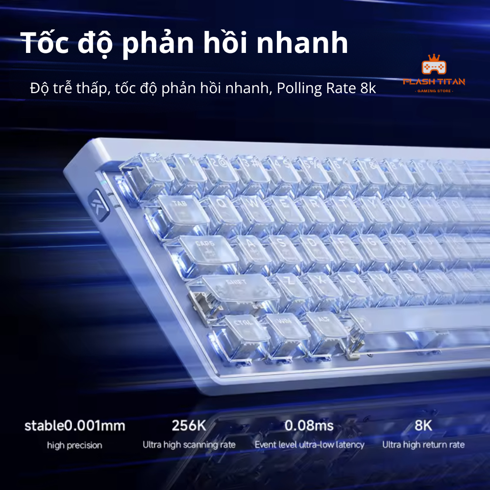 Bàn Phím Cơ Gaming Mchose ACE68 air V2 - Bàn phím Rapid Trigger - RT 0.001mm - 8k Polling Rate | BigBuy360 - bigbuy360.vn