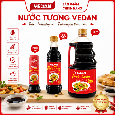 Nước Tương VEDAN Đậm Đà
