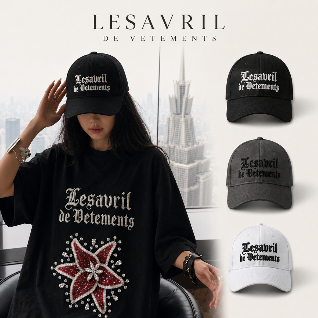 Nón Kết Noir Héritage Cap - Lesavril de Vetements