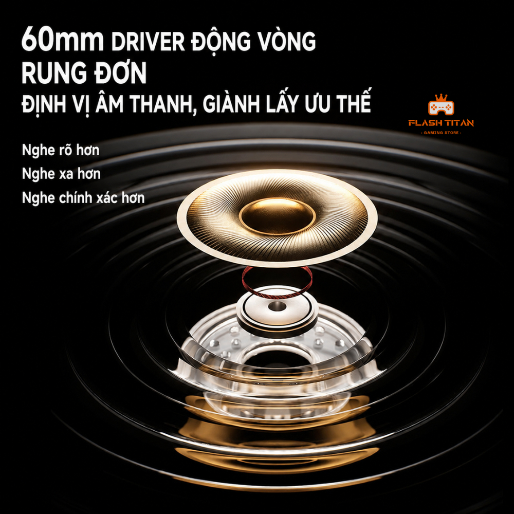 Tai nghe Gaming Cao Cấp Mchose V9 Turbo Âm Thanh Chân Thật - Độ Trễ Cực Thấp - Mic Khử Tiếng Ồn - Hỗ Trợ Chơi Game FPS | BigBuy360 - bigbuy360.vn