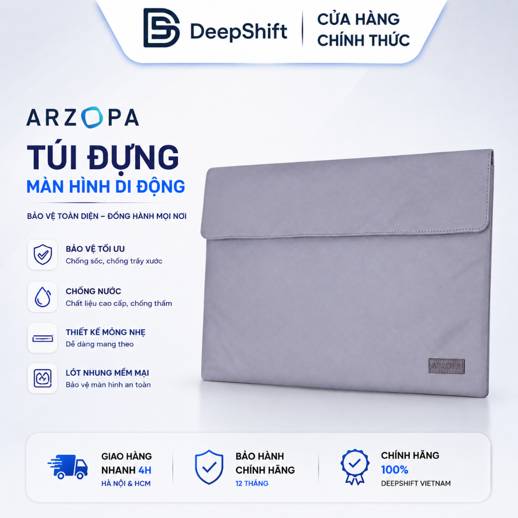 Túi Đựng Màn Hình Di Động ARZOPA | Bao Đựng Màn Hình Di Động, Tablet, Laptop Sleeve Bag | BigBuy360 - bigbuy360.vn