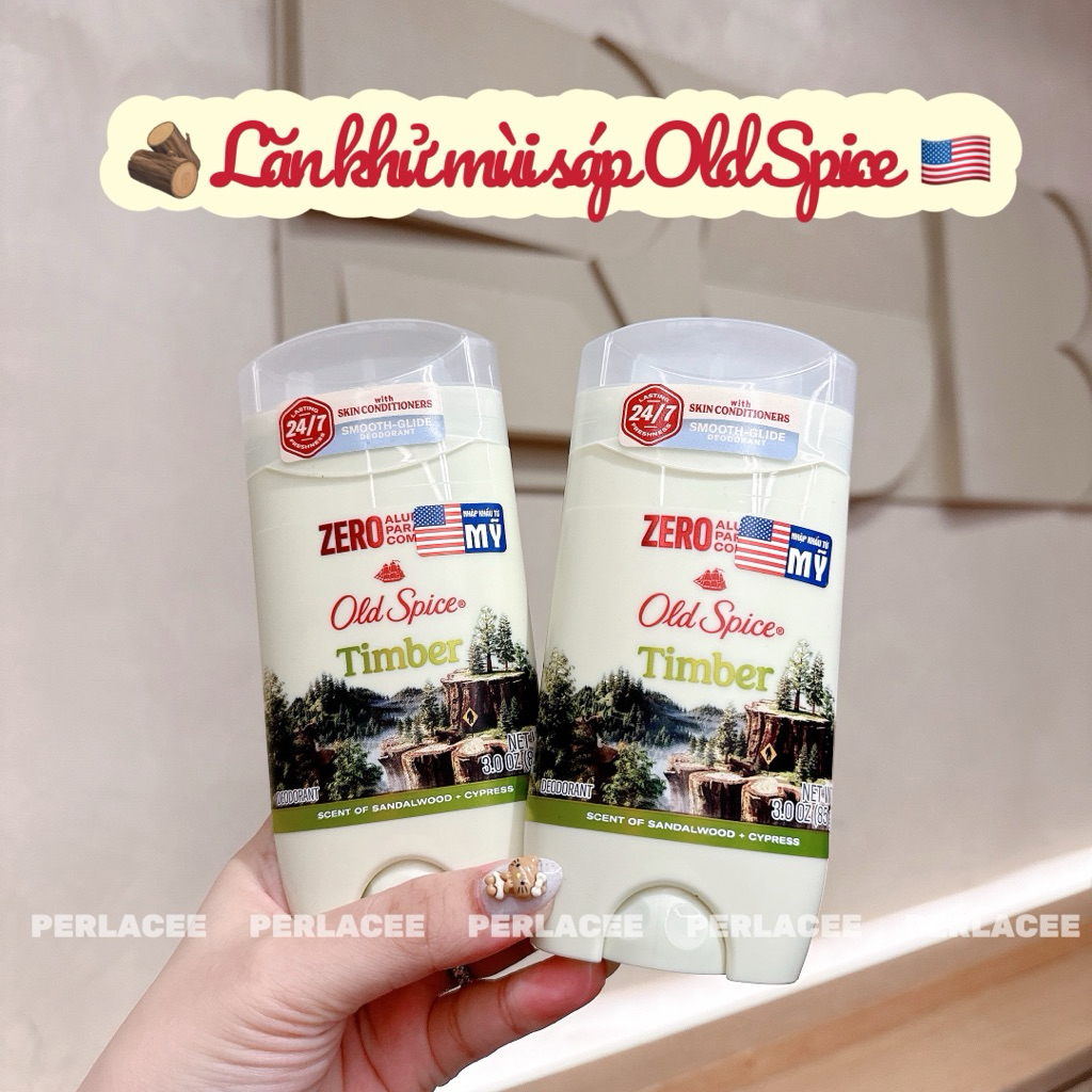 Sáp Khử Mùi Và Ngăn Tiết Mồ Hôi Old Spice Timber 85g