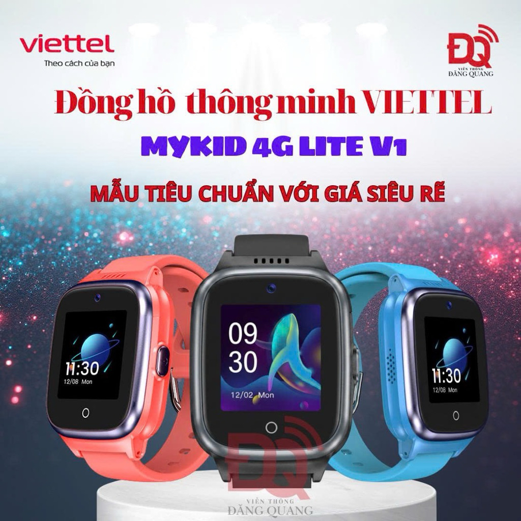 Đồng hồ Viettel mykid 4G LITE V2,siêu đẹp, chính hãng giá 1.499.000 giảm siêu sốc, Bảo hành 12 Tháng | BigBuy360 - bigbuy360.vn