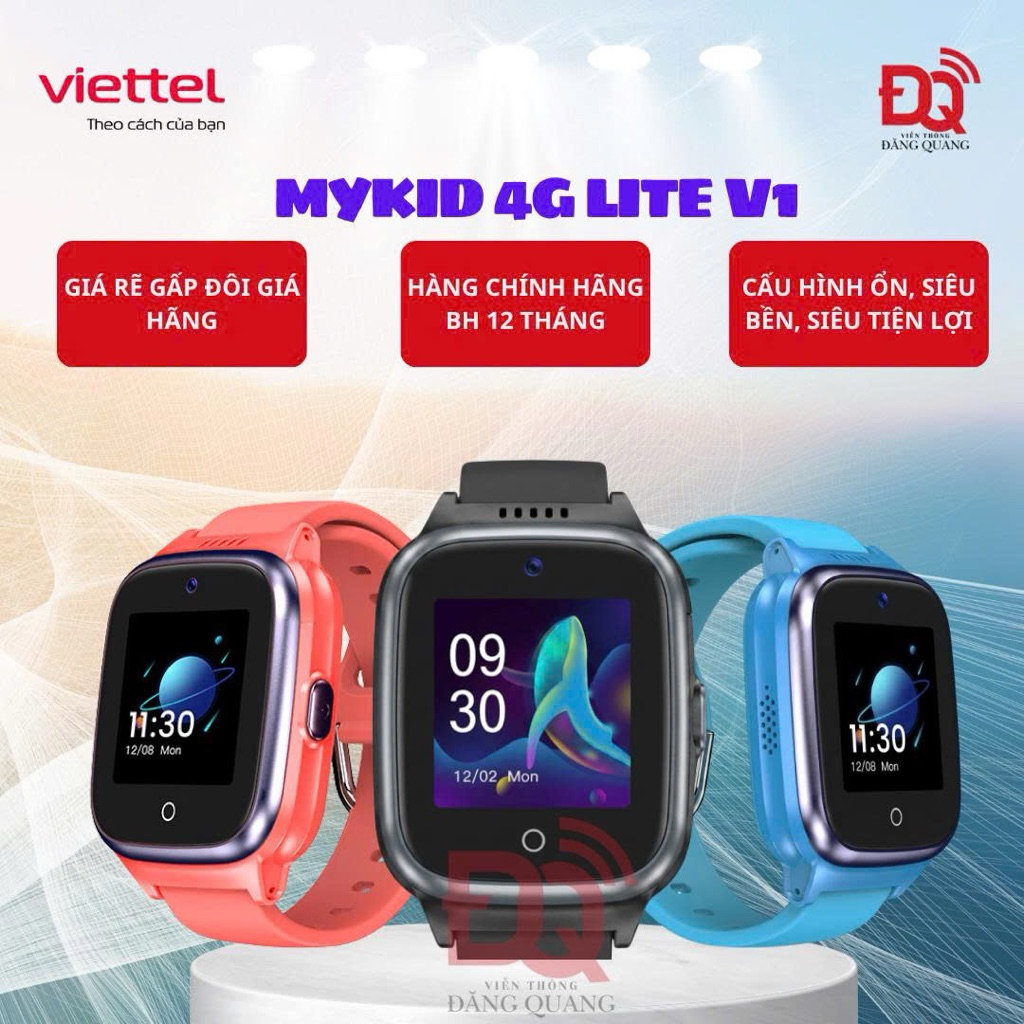 Đồng hồ Viettel mykid 4G LITE V2,siêu đẹp, chính hãng giá 1.499.000 giảm siêu sốc, Bảo hành 12 Tháng | BigBuy360 - bigbuy360.vn