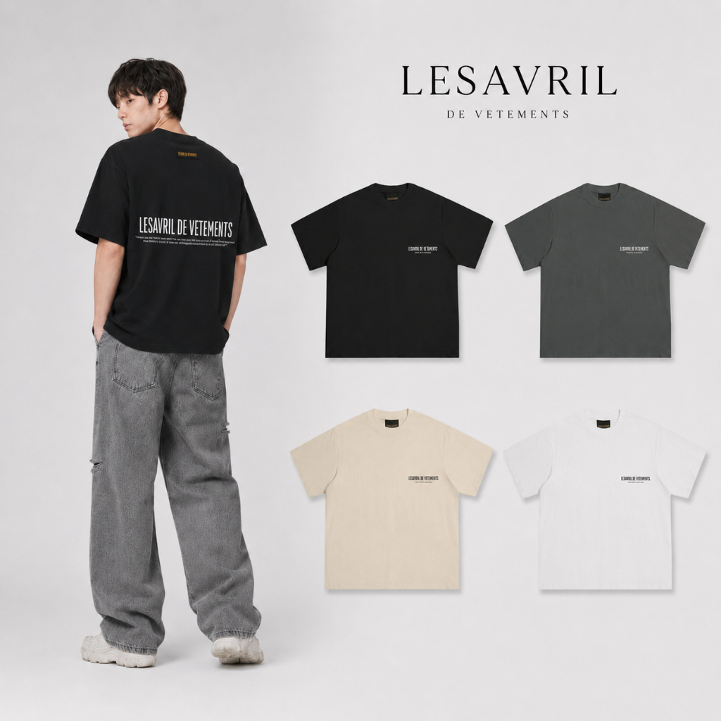 Áo Thun Essentiel T-Shirt - Lesavril de Vetements