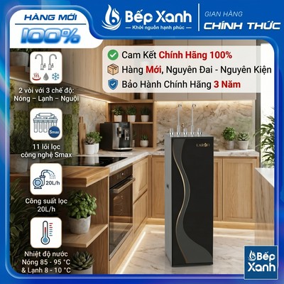 KAD-D66S PRO - TẶNG QUÀ 250.000Đ | Máy lọc nước nóng lạnh Karofi KAD-D66S PRO - 11 Lõi Smax (Nóng Lạnh Nguội)