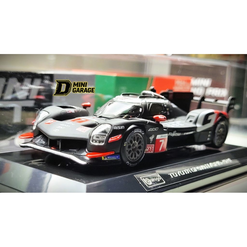 Xe mô hình Bburago - Toyota GR010 Hybrid 2024
