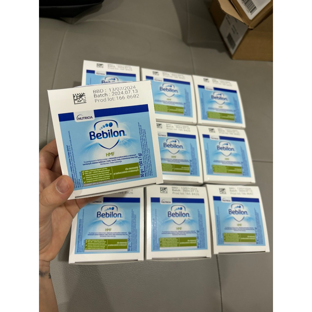 [CÓ SẴN] Sữa Bebilon HMF dành cho bé sinh non hộp 50 gói 1gr (Human Milk Fortifier)