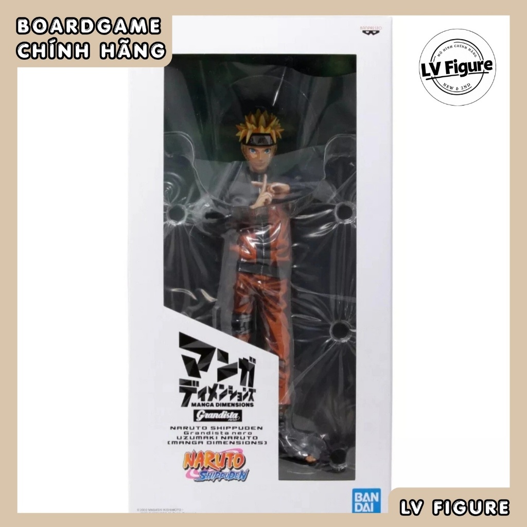 Mô Hình Naruto Uzumaki Grandista Manga Dimensions – Naruto Shippuden – Figure 2nd Chính Hãng Banpres