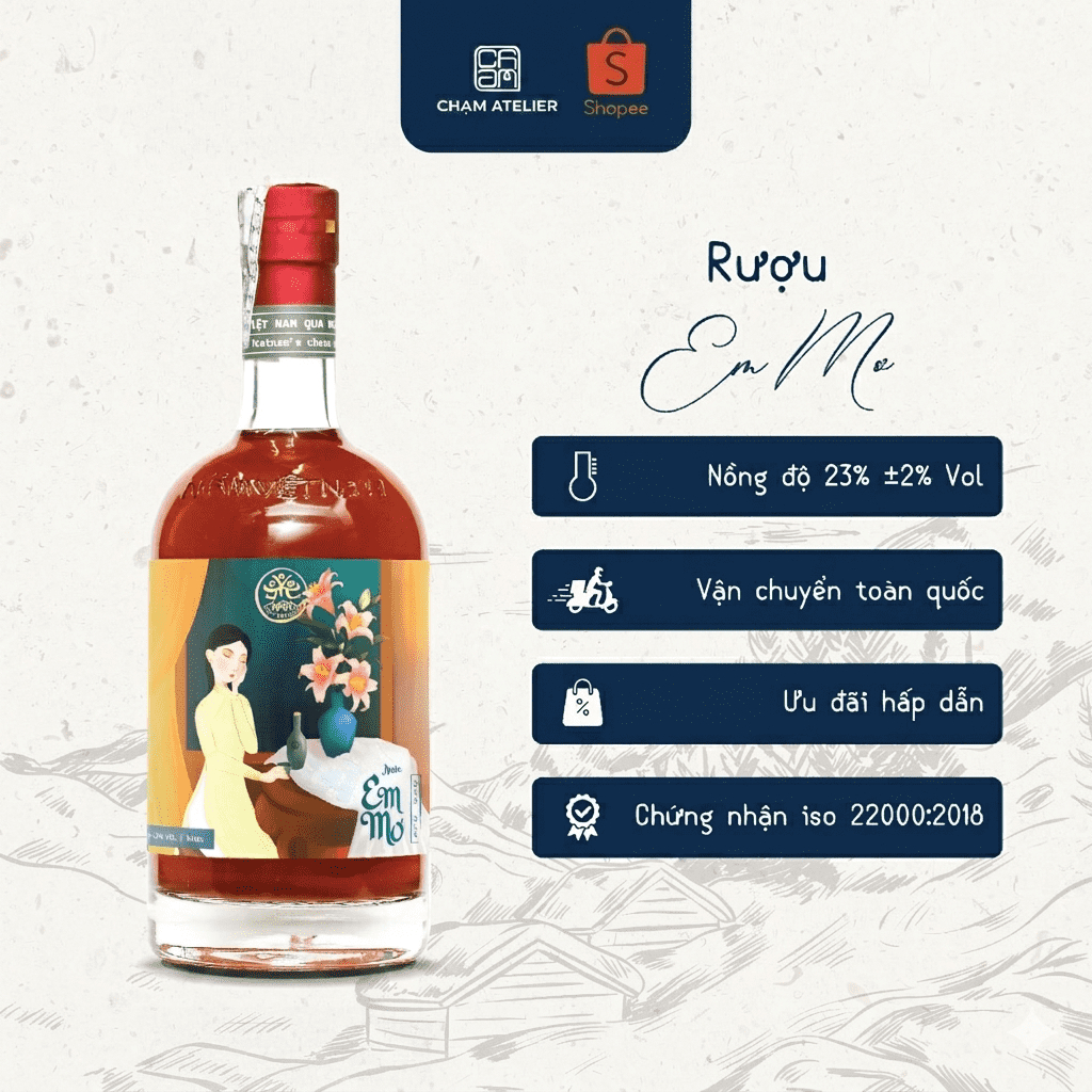 Em Mơ Mầm Distillery 100ml/530ml - Hoa Quả Trái Cây Lên Men Ngọt Êm - Chạm Atelier