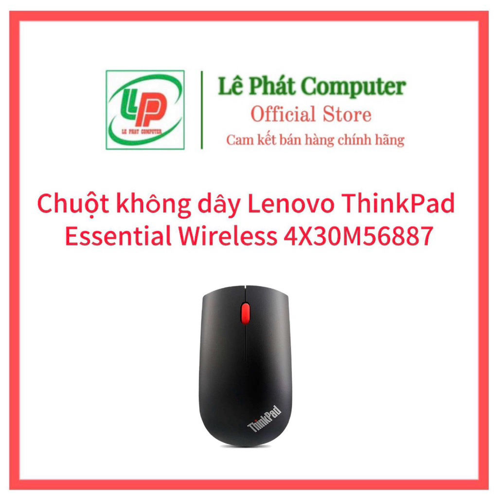 Chuột Không Dây Lenovo ThinkPad Essential Wireless (4X30M56887) - Hàng Chính Hãng