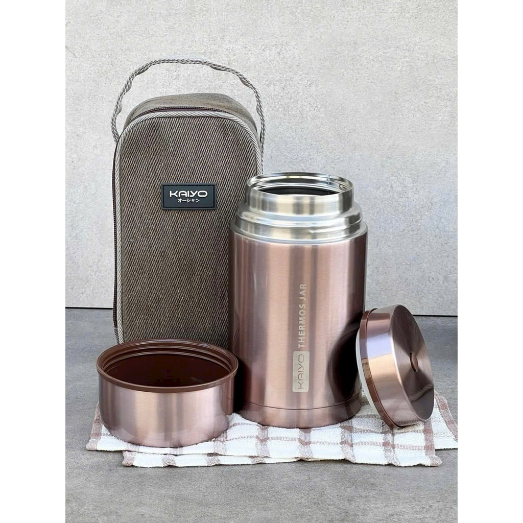 KAIYO - Bình ủ cháo chính hãng Kaiyo 500ml/750ml/1000ml