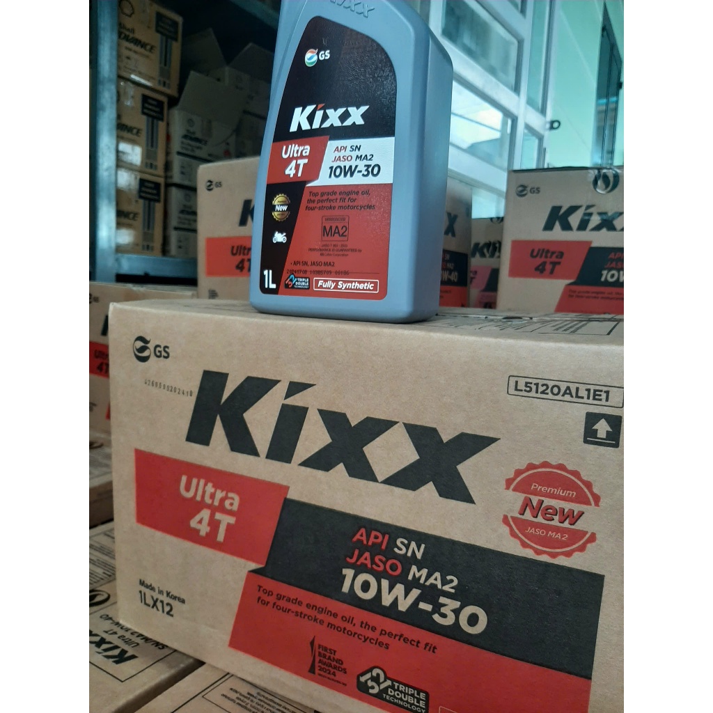 (10w30 chai 800ml) Nhớt Kixx Ultra 4T 10W30 Tổng hợp dành cho xe số xe côn tay Honda