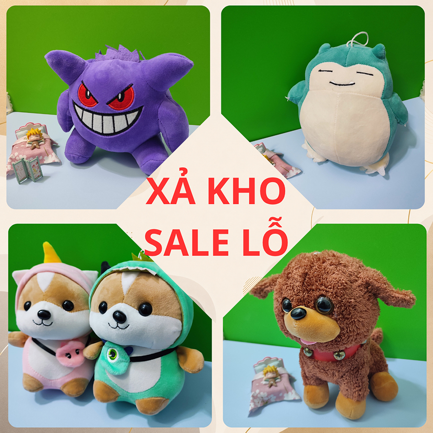 [XẢ KHO XẢ LỖ] TỔNG HỢP GẤU BÔNG NEW KUTE P2 size dao động 20-27cm (KHÁCH ĐỌC KỸ MÔ TẢ giúp mình)