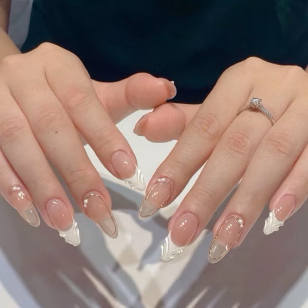 NAIL BOX SƠN GEL THẠCH FRENCH ĐẦU MÓNG TRÁNG GƯƠNG NAIL HÈ NAIL KỶ YẾU