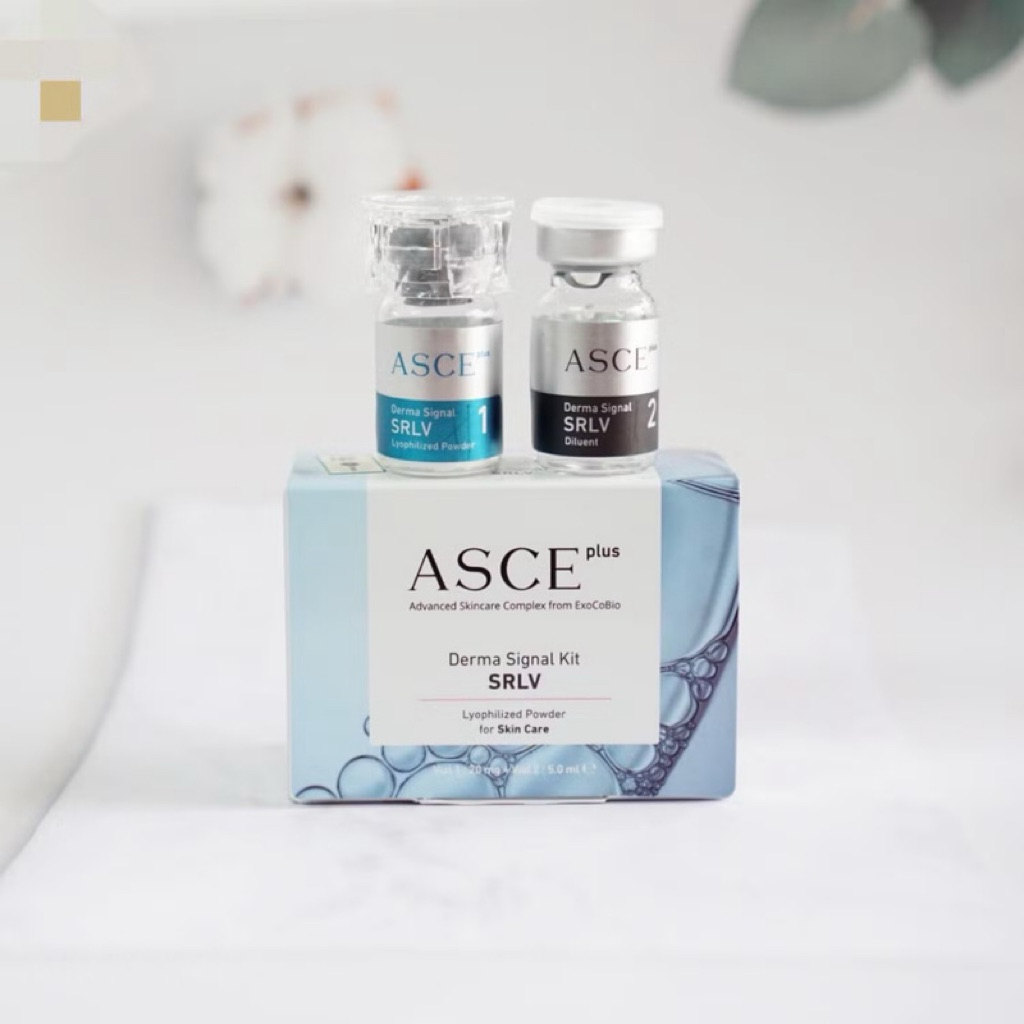 (Hàng CTy) Tinh Chất  Căng Bóng ASCE Plus Exosome 1 cặp