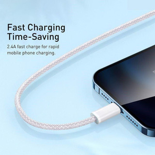 Cáp sạc nhanh Baseus dynamic USB to L 2.4A- hàng chính hãng