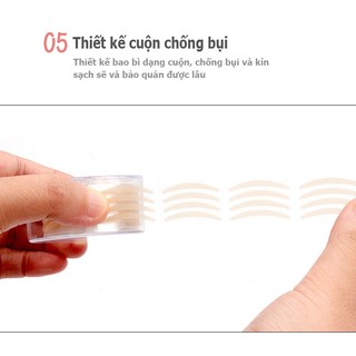 Cuộn dán kích mí lưới màu da (Có keo sẵn)