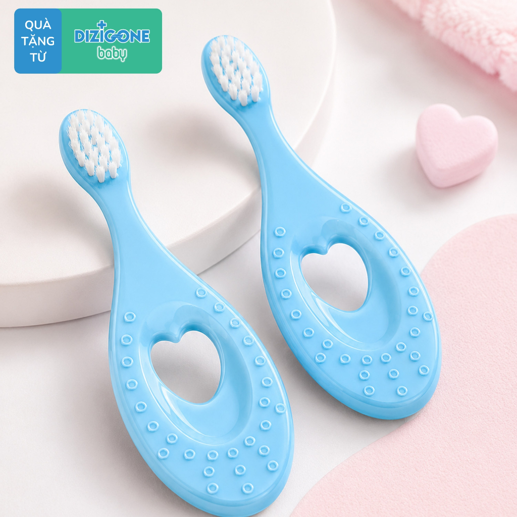 [QUÀ TẶNG KHÔNG BÁN] 01 bàn chải đánh răng đa năng cho bé DIZIGONE Baby