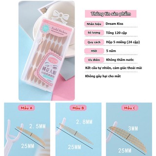 Hộp dán mí lưới kích mí (120 cặp)